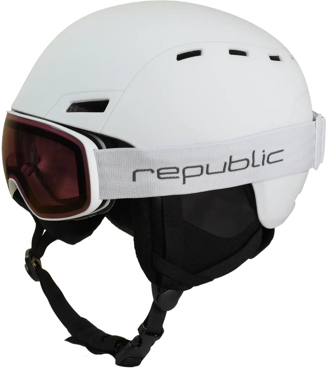 Set Helmet + Goggles