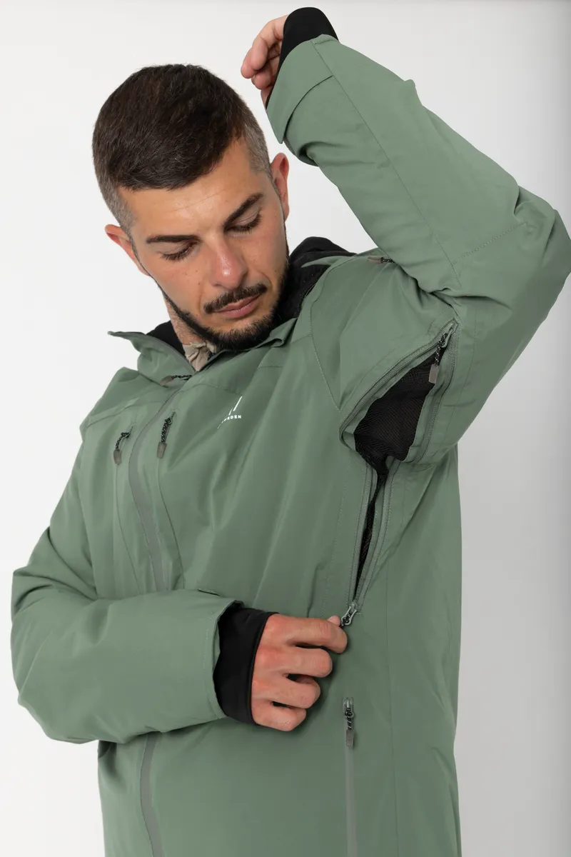 Nausta lättfodrad skidjacka Herr