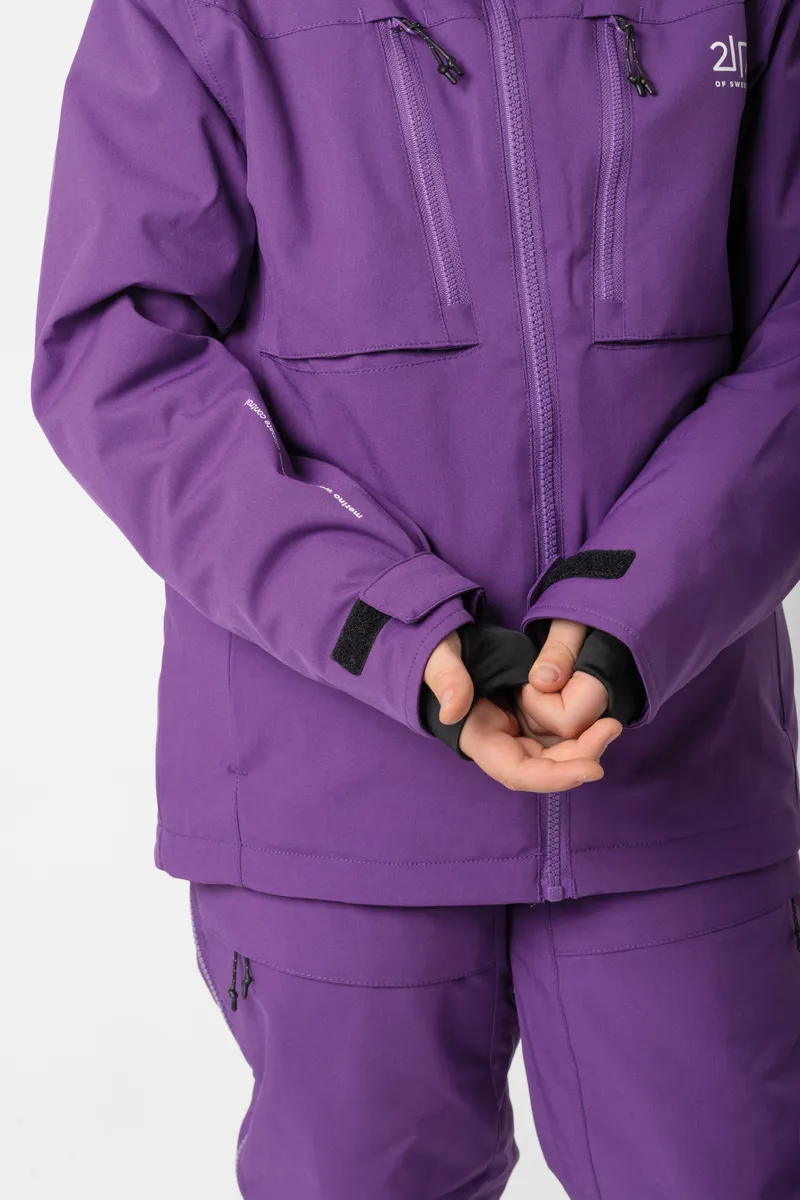 Lillpite vadderad skidjacka Junior