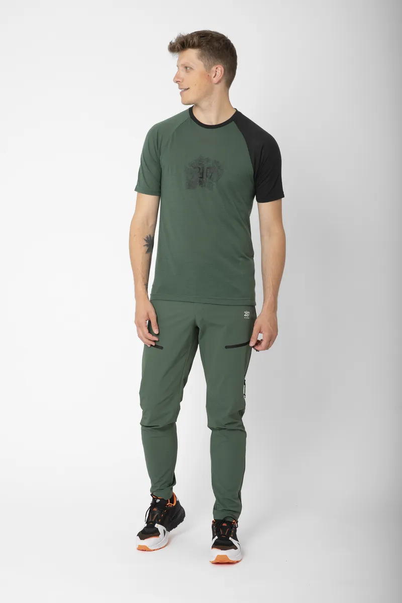 Tuna merino cykeltshirt Herr