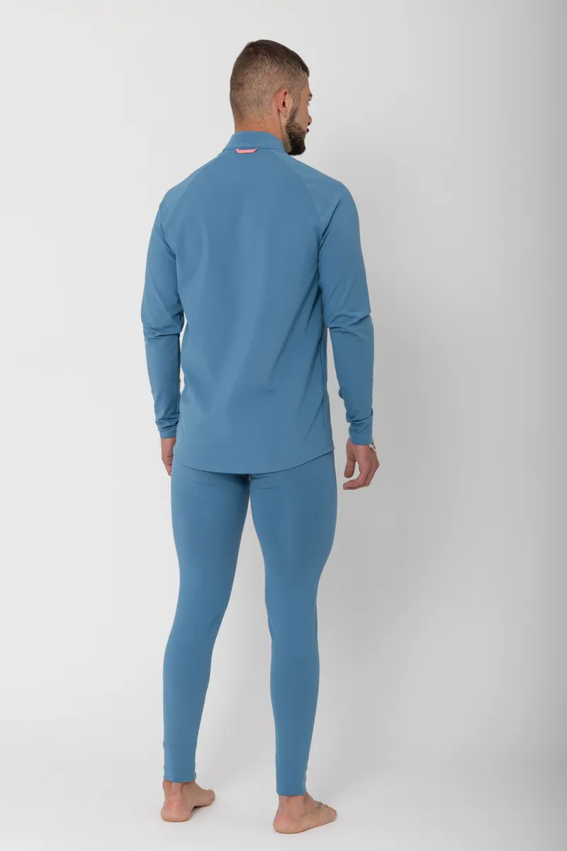 Undal stretchig mellanlager-half zip Herr