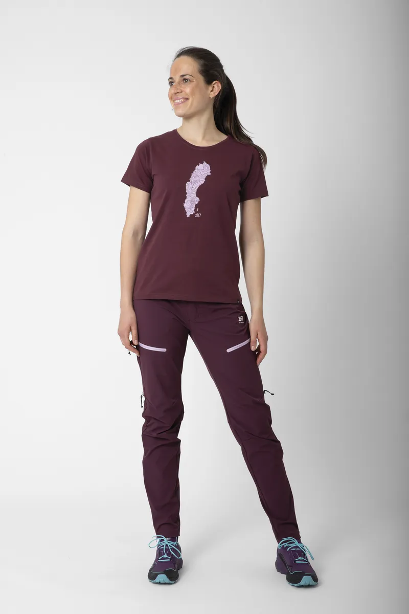 Apelviken t-shirt med tryck Dam