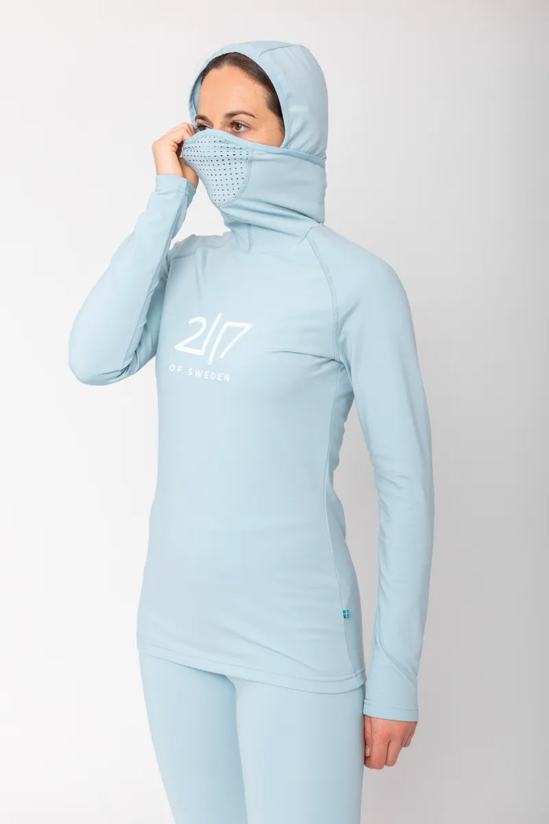 Undal stretchig mellanlagerhoodie Dam