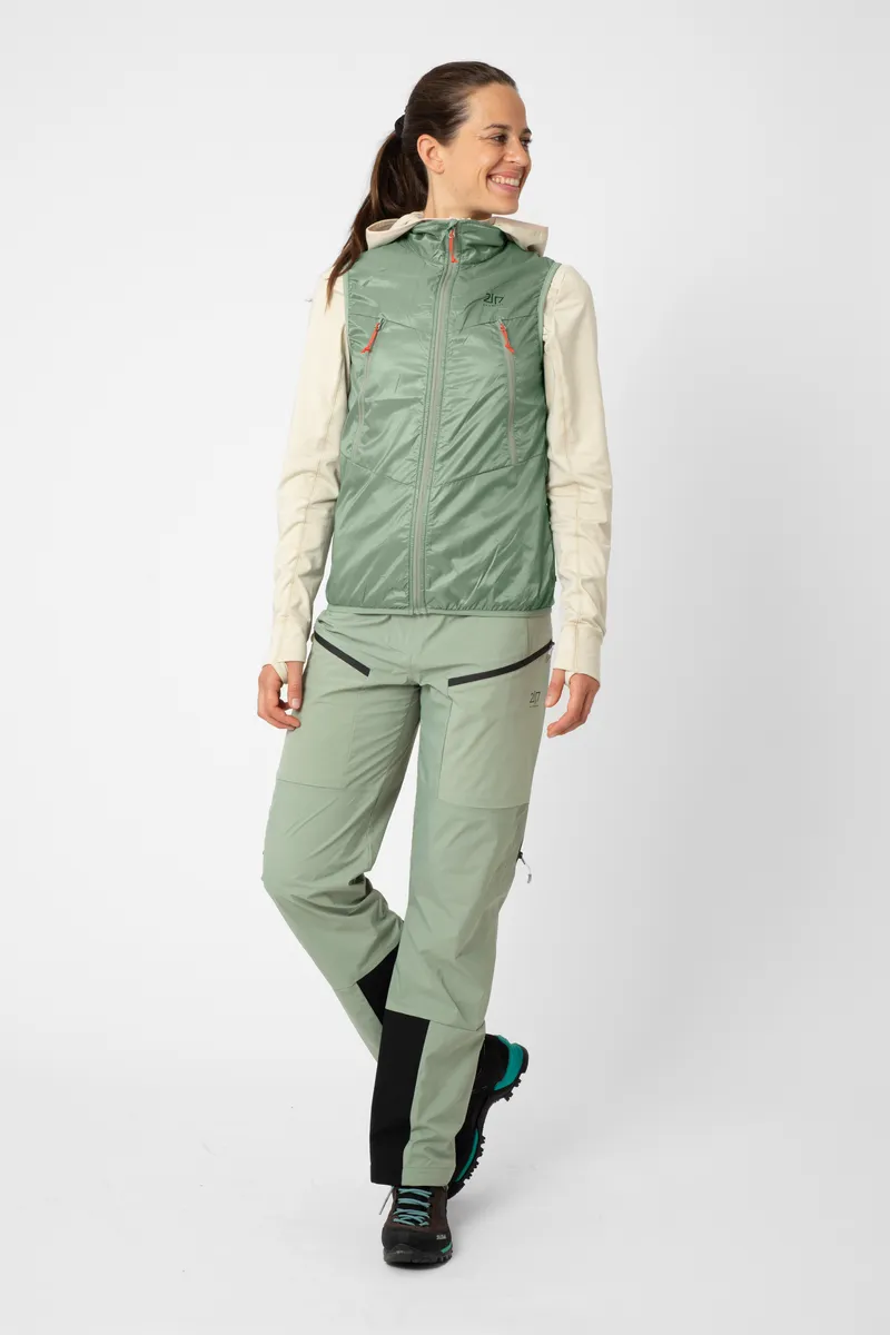 Klinta hybridväst Dam