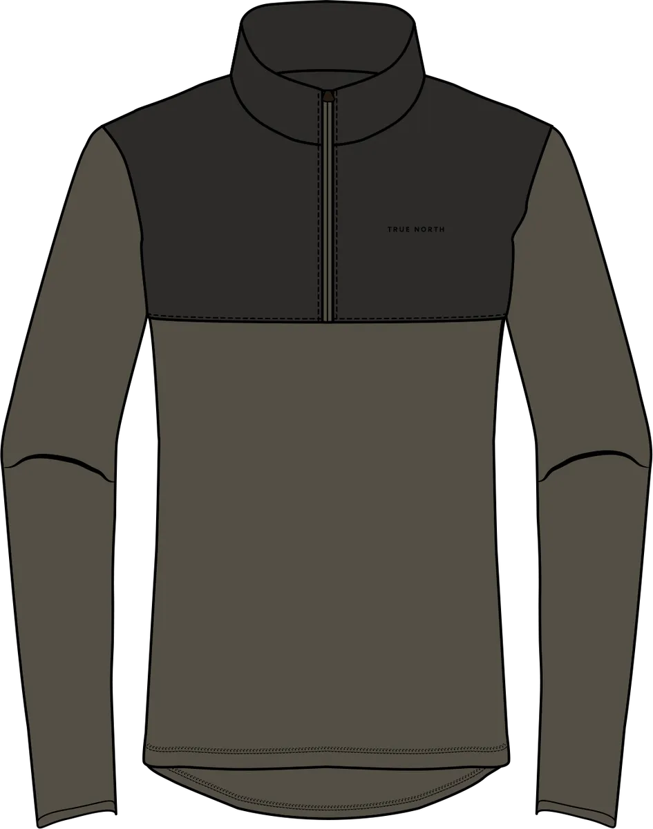 Tröja 1/3 zip