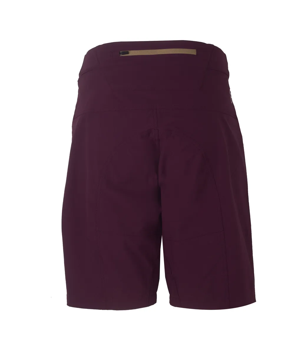 Rotet cykelshorts Dam