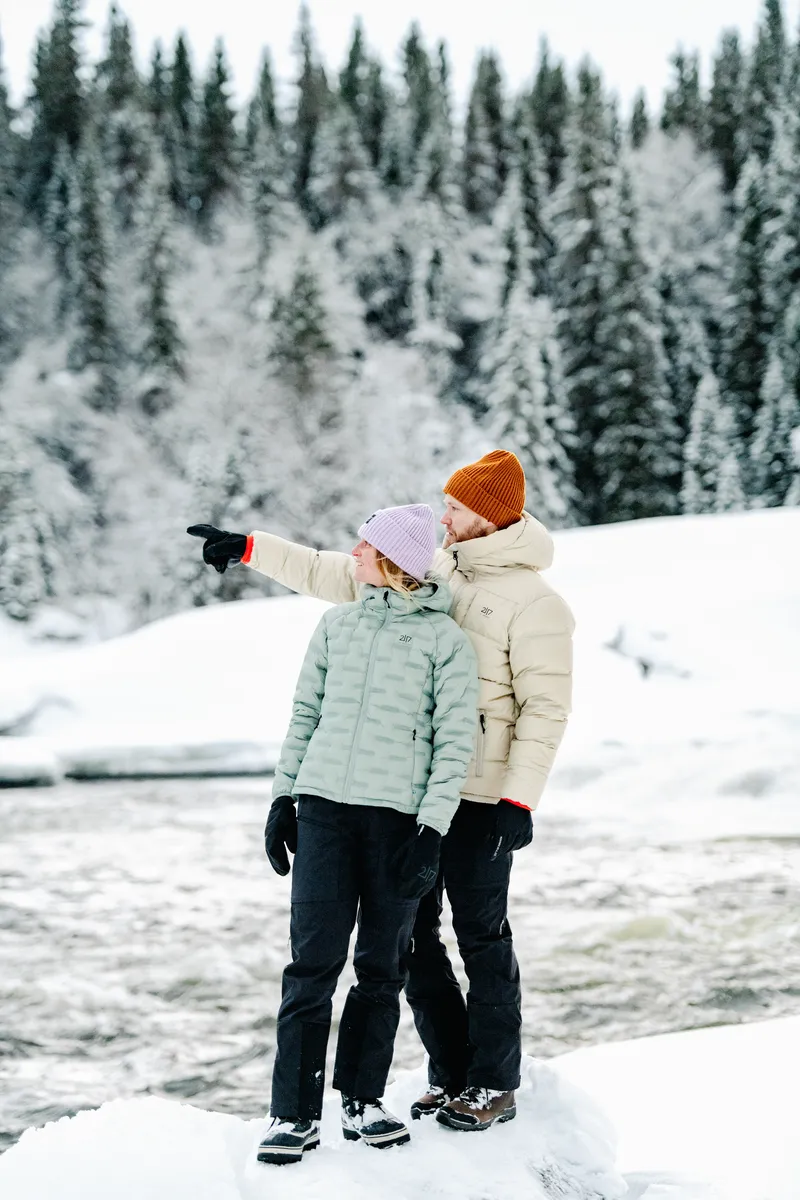 Geauri tjock dunjacka Unisex