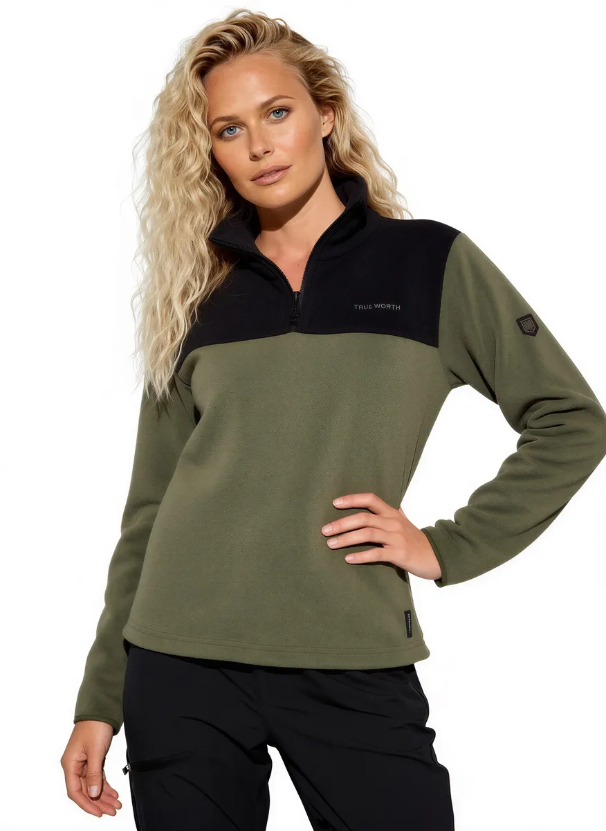 Tröja 1/3 zip