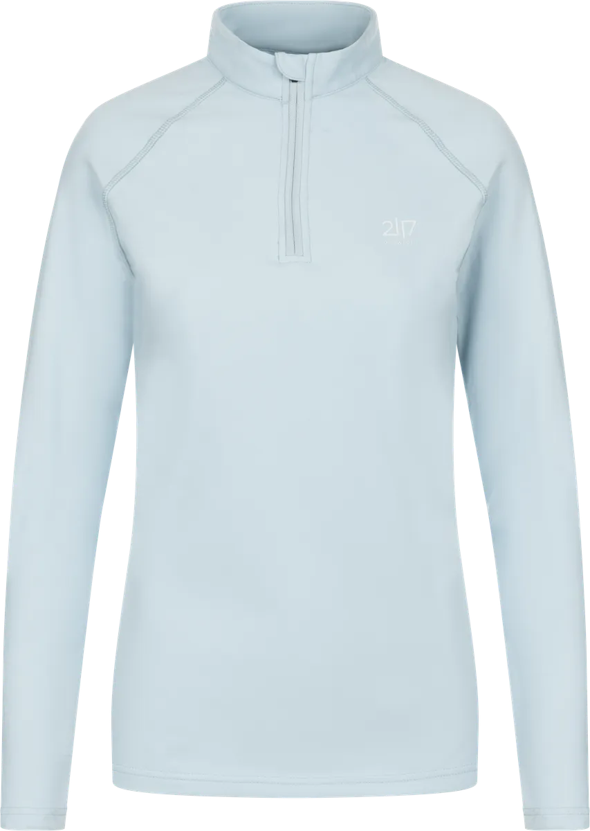 Undal stretchig mellanlager-half zip Dam