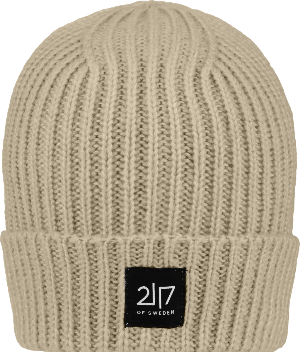 Hemse stickad mössa