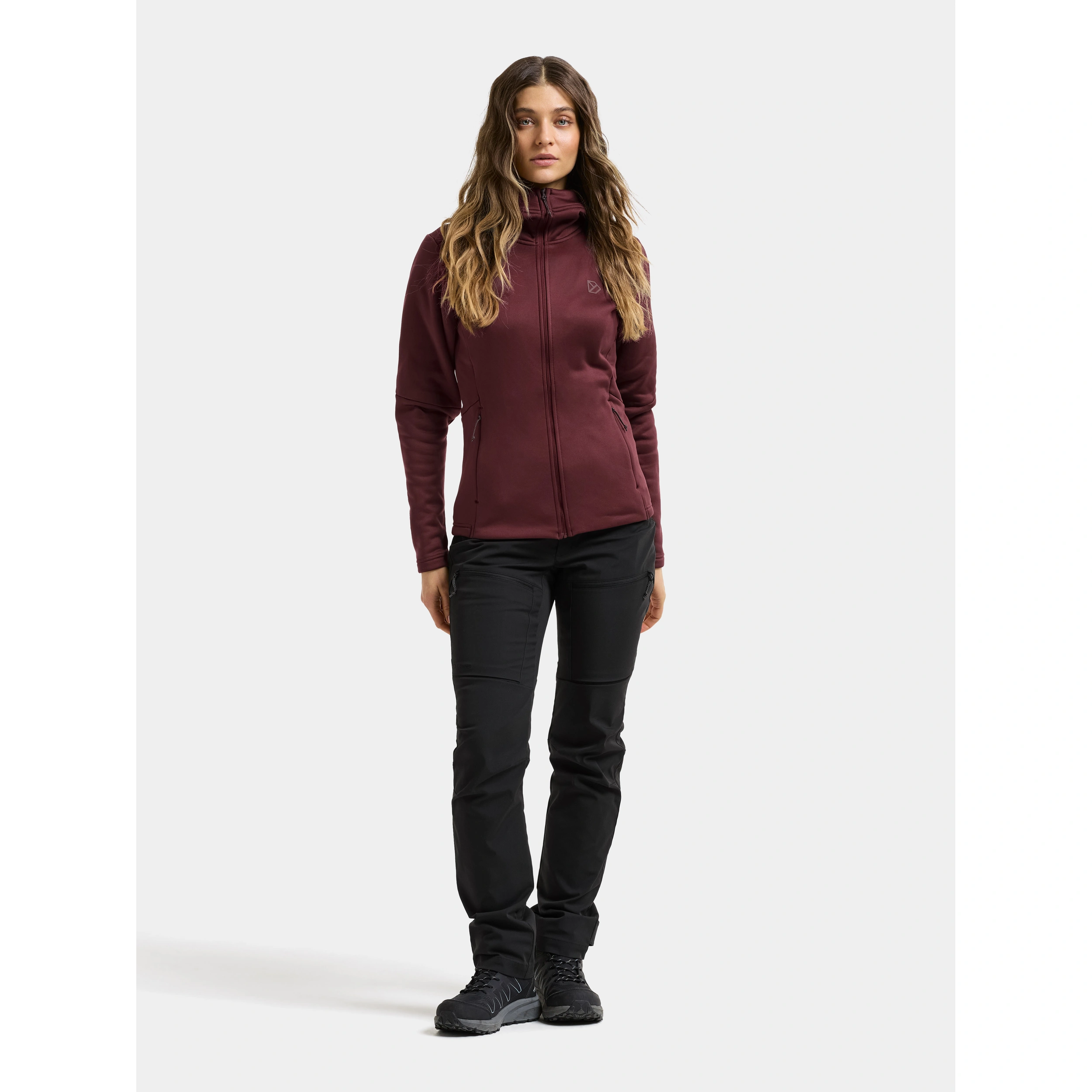 W Mikina D1913 ANNELI FULLZIP 3