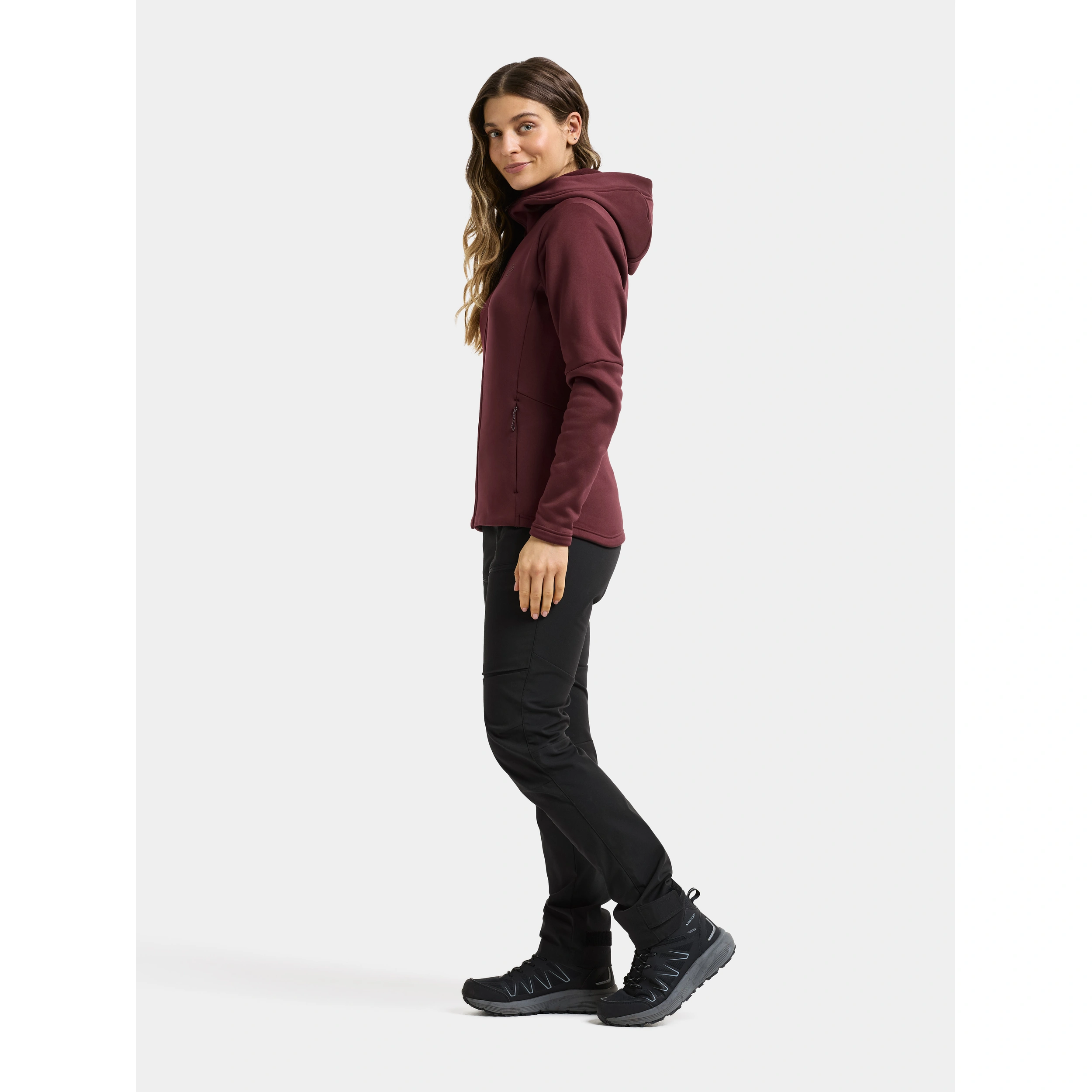W Mikina D1913 ANNELI FULLZIP 3