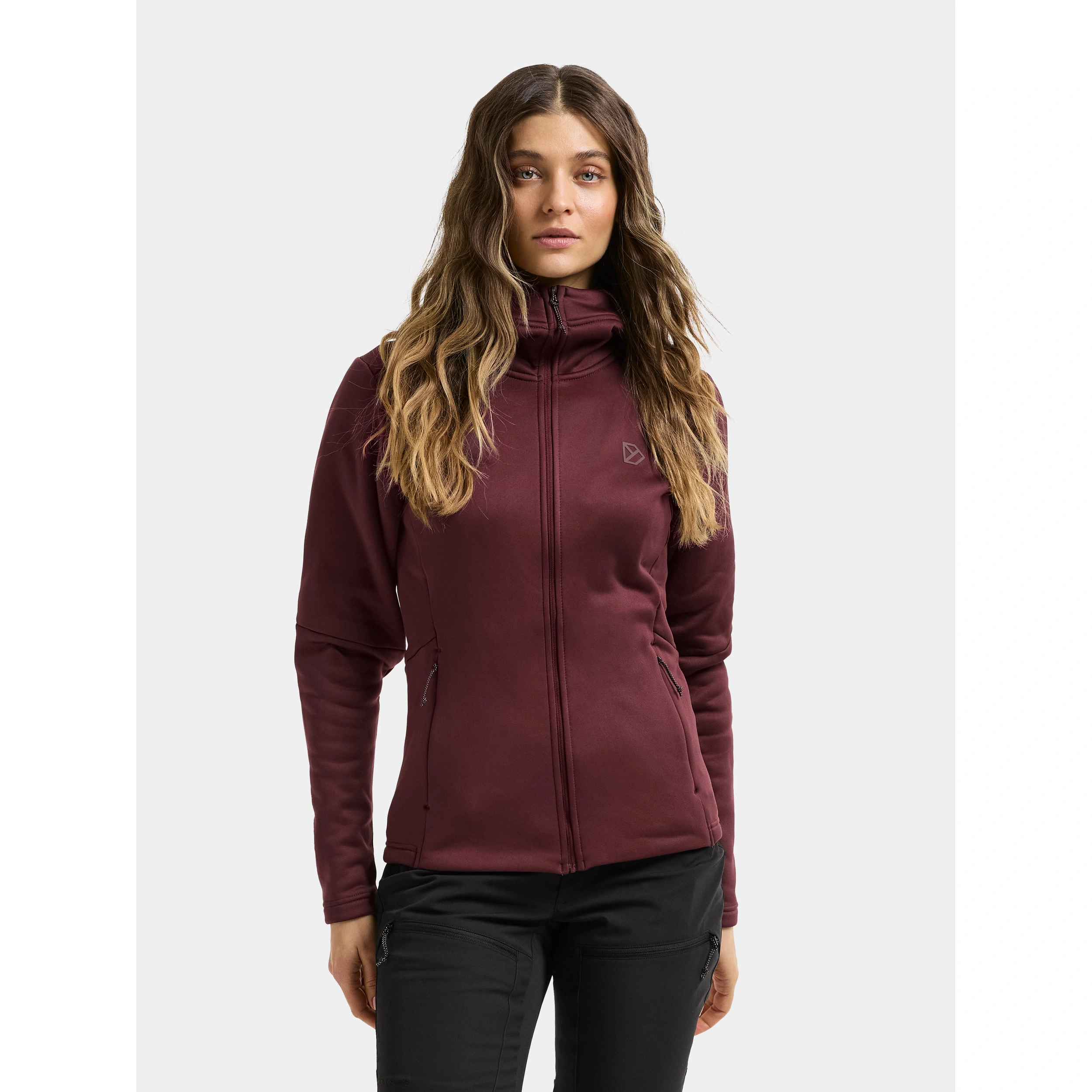 W Mikina D1913 ANNELI FULLZIP 3