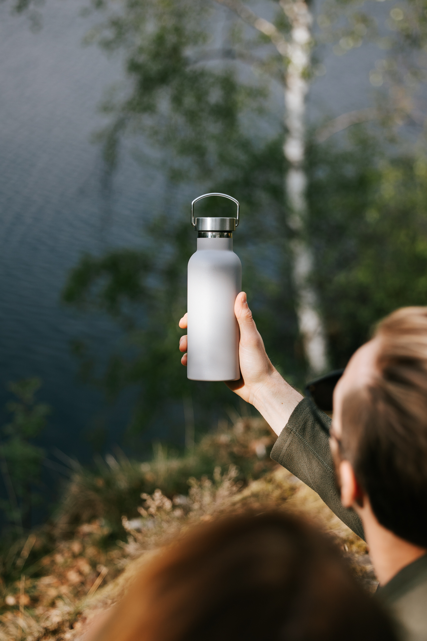 VILDMARK Retro 0.5L Bulk Opalgrå – detaljbild