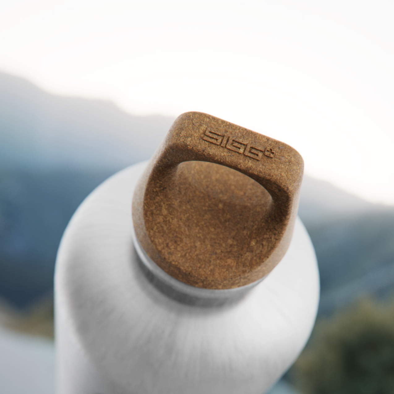 SIGG Traveller MyPlanet "Path" 0.6L Aluminium – detaljbild